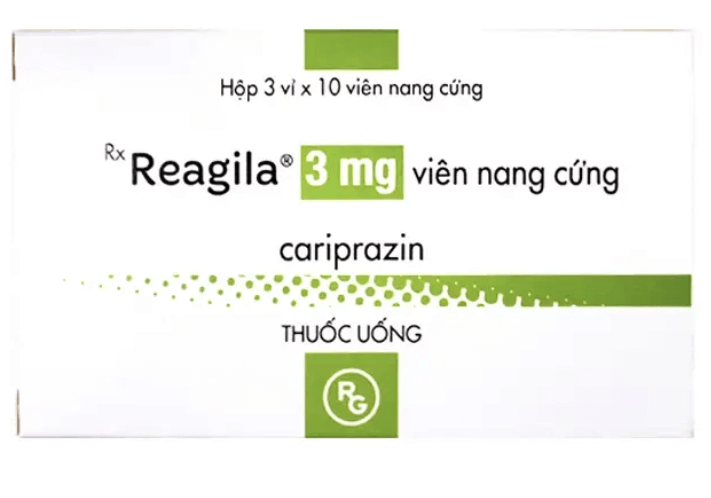 Reagila 3mg 3 vỉ x 10 viên – Điều trị tâm thần phân liệt